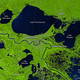 This satellite image of the Mississippi River was taken on Sept. 19, 2015.
